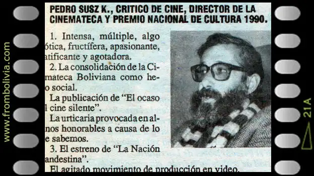 Pedro Susz, Premio Nacional de Cultura Pedro Susz, Premio Nacional de Cultura