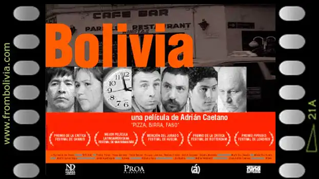 El director Adrián Caetano, premiado por su película "Bolivia” El director Adrián Caetano, premiado por su película "Bolivia”