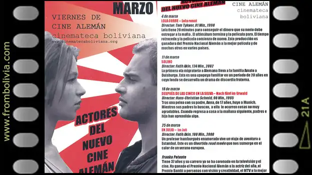 Viernes de cine alemán Viernes de cine alemán